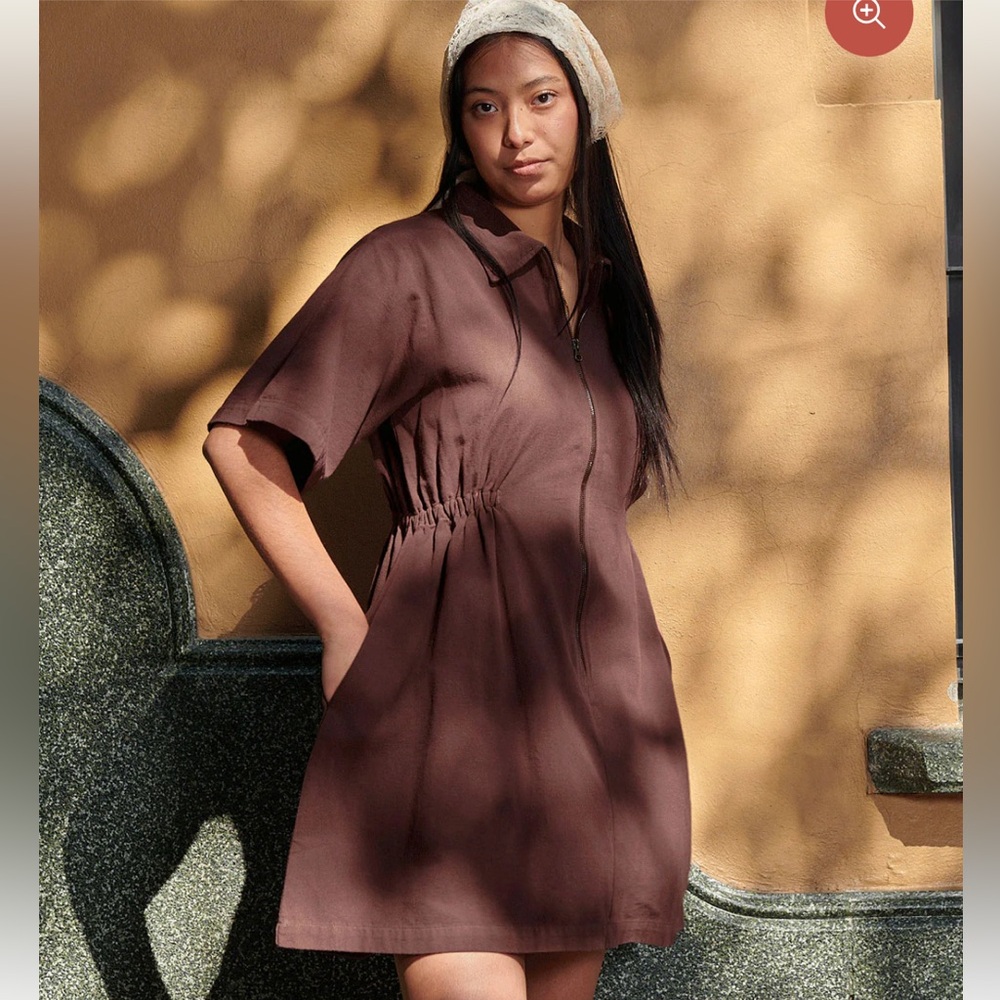 Noble Large Chocolate Utility Dress